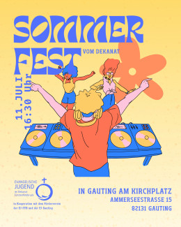 Plakat zum Dekanats-Sommerfest 2026