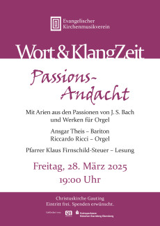 Passionsandacht 2025