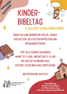 Plakat Kinderbibeltag