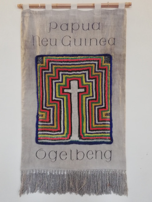 Wandteppich Partnerschaft Papua-Neuguinea