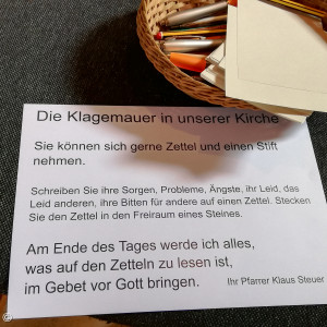 Gebetsanliegen